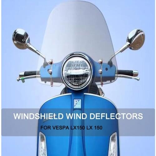 For Piaggio LX150 LX 150 Windshield Wind Deflectors Windscreen For Vespa LX150 LX 150