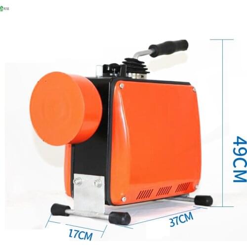High Quality GQ-150 Electric Pipe Dredge Machine Professional Household Sewer Tool Automatic Toilet Floor Drain Dredge