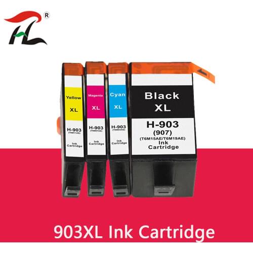 YLC Compatible Ink Cartridge for HP 903 907 903XL 907XL HP903XL HP OfficeJet Pro 6950/6960/6961/6970/6971 All-in-One Printer
