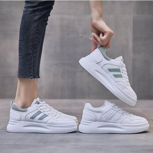 Women Shoes 2021 Casual Running Shoes Women Platform Increase White Shoes Women Breathable Comfort Flats Shoes Zapatos Mujer