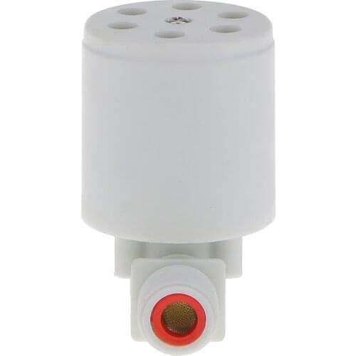 1/2 inch Automatic Auto Water Level Control Valve Water Tower/Tank Float Valves w/ Connect Adapter (White)