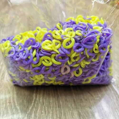 1000pieces 14x10mm Acrylic candy Link Chain connectors.open ring beads.for summer glass Jewelry Making accessories 2021wholesale