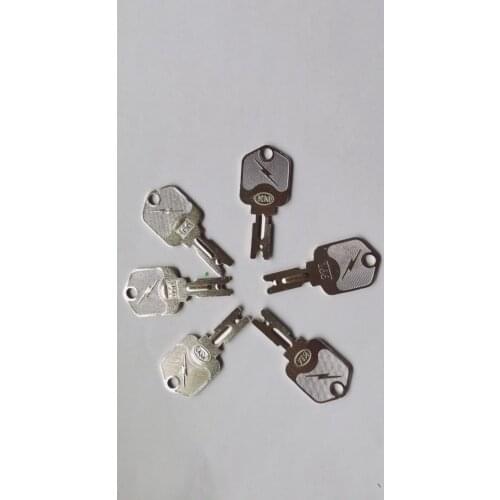 186304 6 Piece for Hyster Forklift Key Set