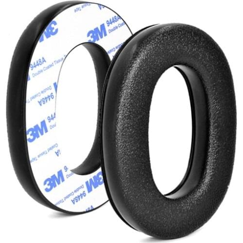 High Quality Replacement Earpads For 3M WorkTunes TPU Headphones Ear Pads Internal Memory Foam Soft Leather Earmuff Eh