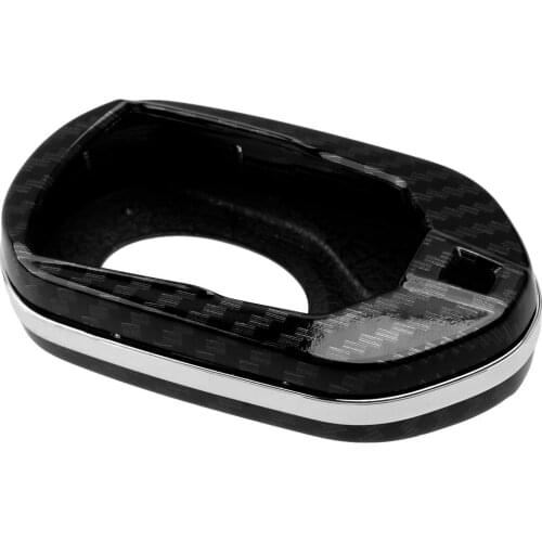 Car Key Fob Cover Case Shell Carbon Fiber Style Decoration Fit for Maserati Ghibli Levante Quattroporte 2017 2018 2019 2020