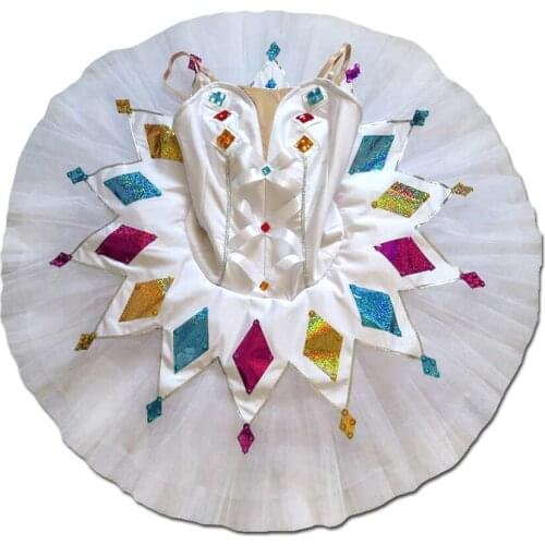Harlequinade Variation Ballet Tutu Professional Ballet Tutu Ballerina Platter Classical Pancake Tutus Stage Performance Costume