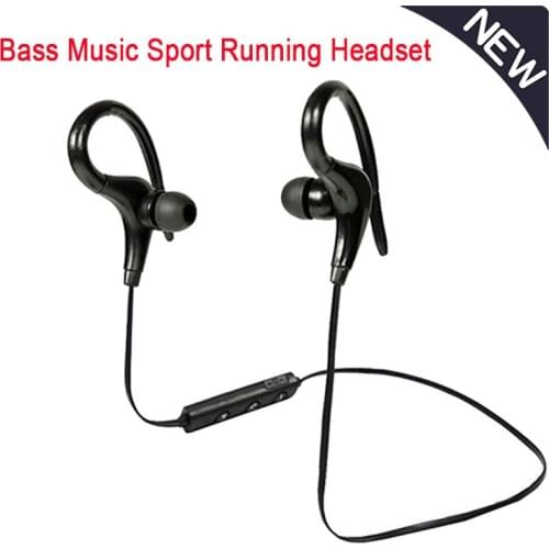 Bluetooth-compatible 4.1 Earphone Handsfree Stereo Headset With Mic Hook Neckband Earbuds For Huawei Sport Wireless Headphones