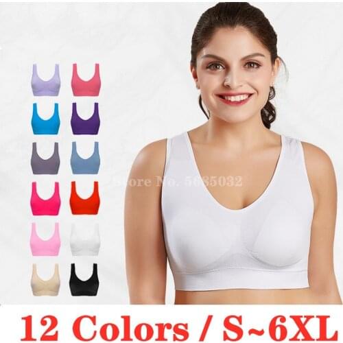 Easy comfort bra Women Yoga SportBra Breathable Fitness Running Vest sleep Underwear Padded Crop bralette top Underwear gym bras