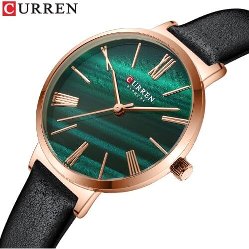 Luxury Top Curren brand Fashion Glass Life Waterproof Watch Lady Creative Fashion Gift 2020 Women Watches Relogio Feminino