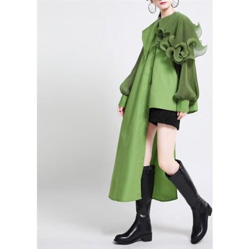 Женские рубашки Johnature China At AliExpress