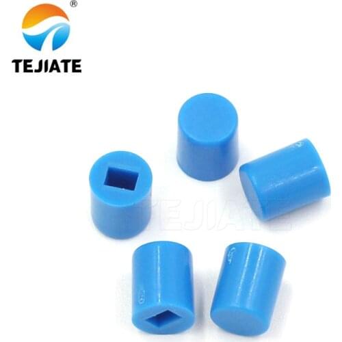 100PCS A06 6x7 Switch Key Caps Applicable To 8.5x8.5 8x8 7x7 5.8x5.8 Push-button Tact Switch Hat Blue/green/red/white/black