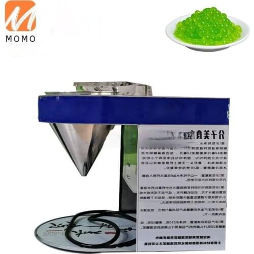 Commercial Fruit Juice Popping Boba Maker / Small Jelly Ball Bubble Tea Making Machine / Popping Boba Molding Machine