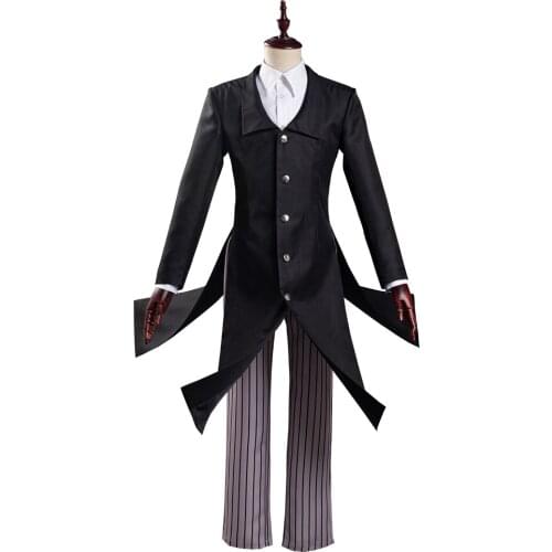 Kimetsu no Yaiba Movie: Mugen Ressha-hen/Demon Slayer Movie: InfinityTrain Enmu Cosplay Costume Outfit Halloween Carnival