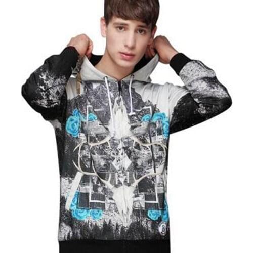 New Spring Autumn Graffiti Print Women Men Sweatshirt 3d Funny Hoodies Cute Streetwear Fashion Sweatshirts Top For Man Wholesale