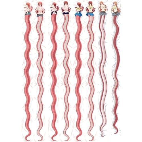 Newly Design Hot Anime Japanese Monster Musume no Iru Nichijou 7m Pillow CaseCover Miia Dakimakura 7meters Snake Long Dakimakura