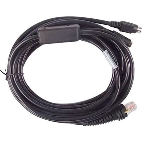 New 2M PS2 Keyboard Wedge Cable For Honeywell 1200g 1202g 1250g 1300g 1900g 1900h 1902 1910 Barcode Scanner