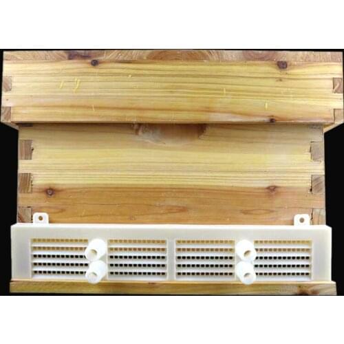 X10 Plastic Pollen Traps 5 Rows Beekeeping Plastic Pollen Traps 41CM Length Beehive Entrance Beekeeping Pollen Traps