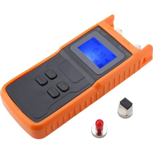 Professional Opitical Power Meter Digital LCD Optical Fiber Tester Visual Fault Locator Optical Power Meter Measuring Tools