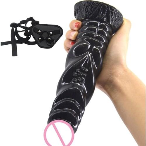 FAAK Realistic Dildo Strapon for Lesbian Strap-On penis Sex Toys for Women Masturbation Anal plug Sex Shop Adult Sex-toys dildos