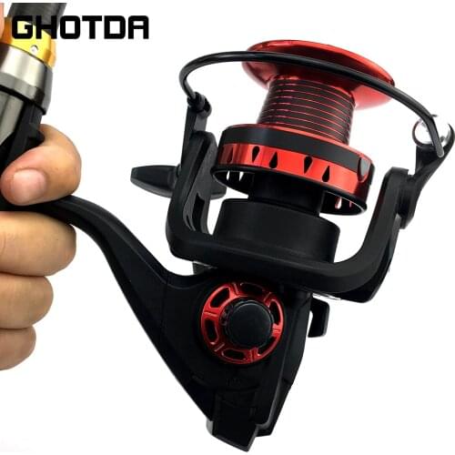 10KG Max Drag Spinning Fishing Reel With Metal Spool Aluminum Body Saltwater Spinning Fishing Reel 5.2:1