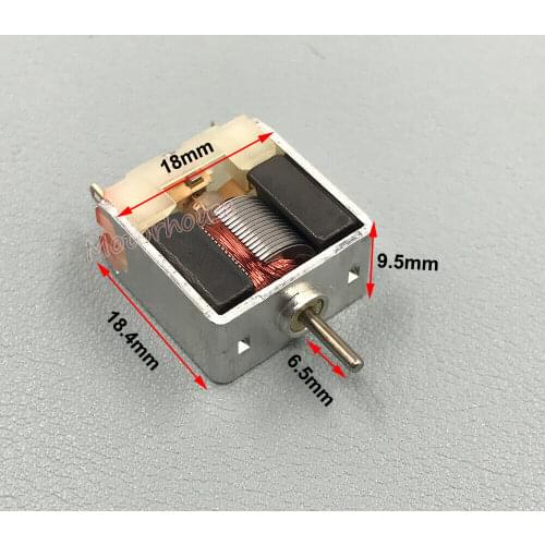 Thin Square 18mm Bare Motor DC 3V-6V 5V 16000RPM High Speed 020 Motor DIY Toy Slot Car