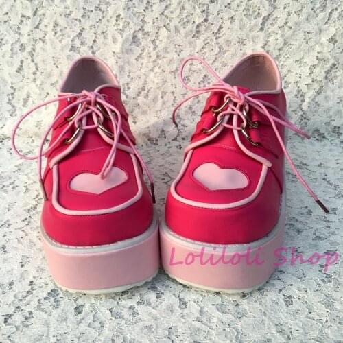 Princess sweet lolita shoes Japanese design / shaped shoes custom shoes custom 1234as peach cake