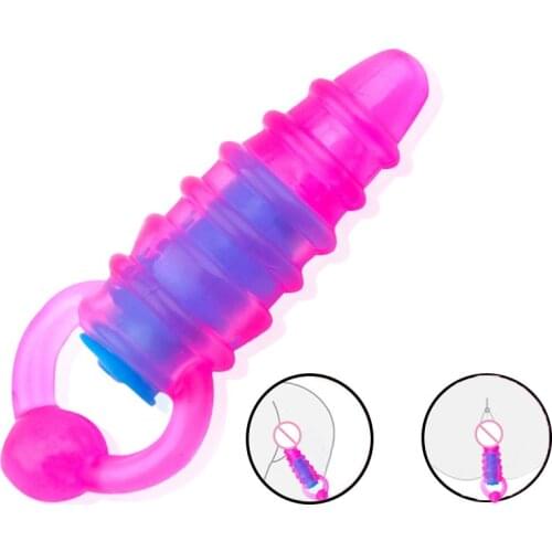 Vibrating Butt Plug Anal Plug Unisex Stopper Finger Vibrators Sex Toys For Couple Gay Prostate Massage Women Masturbation