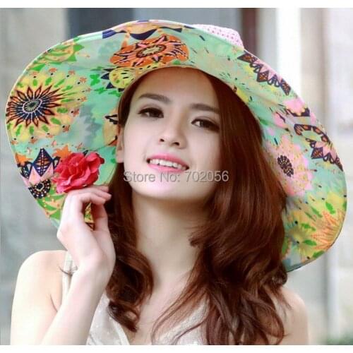 Women straw Floppy Brim Summer Beach Sun Straw Beach Derby Hat Cap 8colors #3862