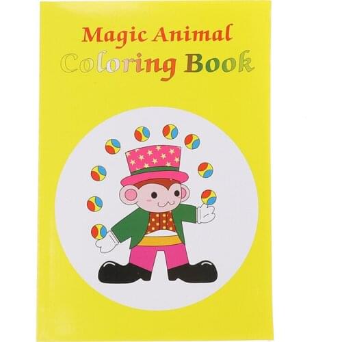 1pc Magic Coloring Book Funny Magic Tricks Close Up Magia Book Magie Mentalism Illusion Gimmick Props
