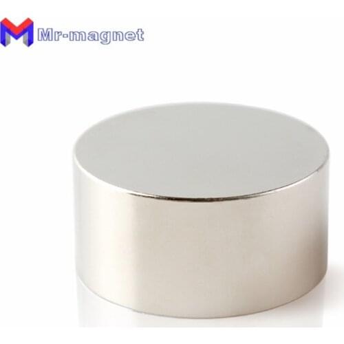 2pcs 40 x 20 mm Neodymium Magnet 40*20 imanes Permanent NdFeB Super Strong Powerful Round Magnetic Magnets Disc Dia 40x20 magnet