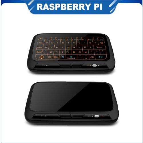 ITINIT R84 H18 2.4G Wireless Mini Backlight Keyboard with Large Touchpad for Raspberry Pi 4/3B For PC Laptop for Android TV Box