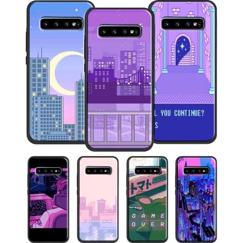 ART PIXEL AESTHETIC INDIE GEEK Case For Samsung Galaxy S21 Ultra Note 20 Note9 Note10 Plus S10e S8 S9 S10 Plus S20 FE