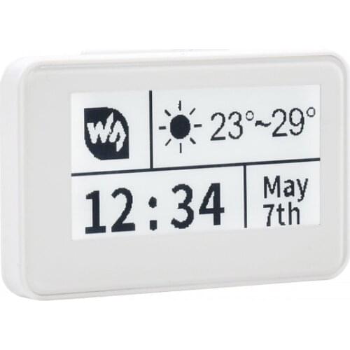 2.13" NFC E-Paper e-ink Display with case, No Battery Supports Wireless Powering & Data Transfer