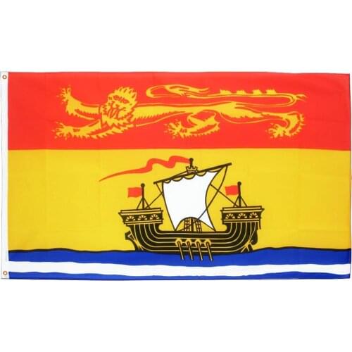 Yehoy hanging 60*90cm canada New Brunswick Flag For Decoration