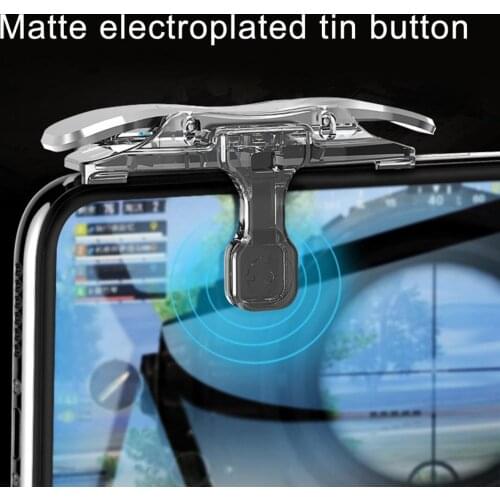 2Pcs X8 Mobile Touch Screen Gaming Controller Trigger Shooters Gamepad Buttons Sensitive Easy Installation Gamepads Accessory