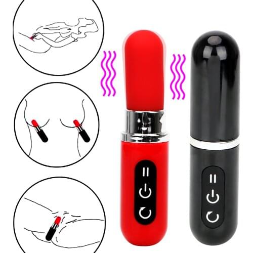 IKOKY 12 Frequencies Clitoral Stimulator Sex Toy For Women Mini Lipstick Vibrator G Spot Adult Products Bullet Vibrating