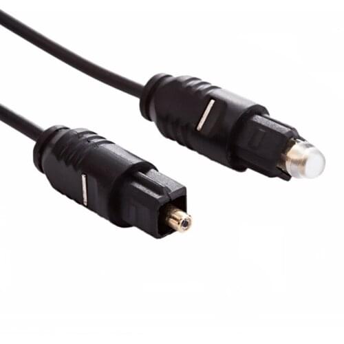 2021 Year NEW 5pcs Durable Digital Optical Audio Cable Toslink Gold Plated 1m 1.5m 2m 3 m 5m 10m SPDIF MD DVD Gold Plated Cable