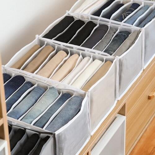Underpants Organizer Large Capacity Smooth Stitching with Compartments Cabinet Drawer Storage Box for Underpants