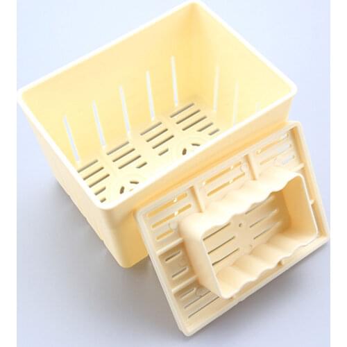New Tofu Press-Maker Mold DIY Plastic Mould Homemade Soybean Curd without Cheese Cloth Cooking Tool Kitchen Accessories