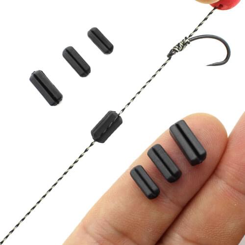 4PCS Carp Fishing Accessories Carp Line Quickly Sinking Fishing Tackle Carp Ronnie Rig Ring Carp Fishing Tungsten Sinker