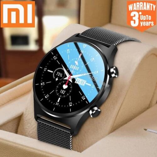 For Huawei GT2 Xiaomi Android Apple Phone Smartwatch Smart Watch Men IP68 Waterproof Heart Rate Fitness Bluetooth Call Track