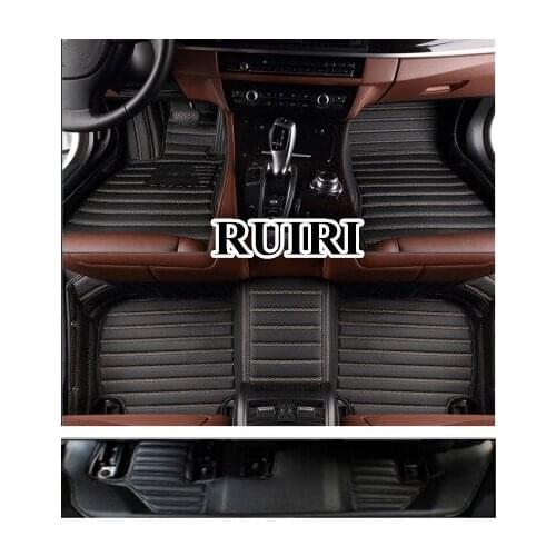 High quality & Free shipping! Custom special floor mats for Toyota Land Cruiser 100 7 seats 2007-1998 waterproof durable carpets