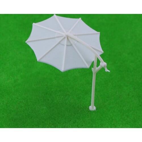 1:75-1:200 Scale Beach Umbrella Model Sand Table Model Material Sun Umbrella Parasol Outdoor Landscape Umbrella 15pcs/lot