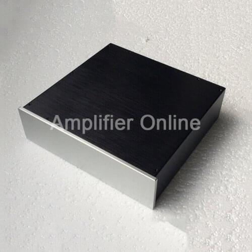 1PCS Aluminum Chassis Preamplifier Housing Tube Amplifier Case DIY Amplifier Enclosure BZ4312C 430MM*120MM*410MM AP37