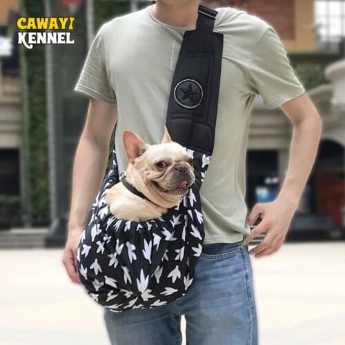 CAWAYI KENNEL Pet Carriers Carrying for Small Cats Dogs Backpack Dog Transport Bag Two-side Fashion Dogs Carriers Bags D2194