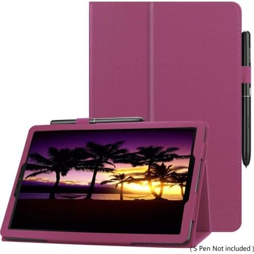 Folio Case for Samsung Galaxy Tab S4 10.5inch 2018(SM-T830/T835/T837),PU Flip Folding Stand Cover Auto Wake/Sleep funcation Case