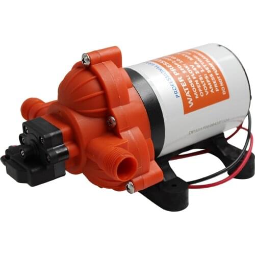 Electric Water Pump DC 12V 24V self-priming High Pressure Micro Diaphragm Water Pump Automatic Switch 10.6L/min MAX 45PSI