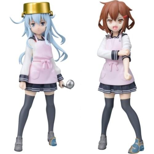 25cm Japanese original anime figure kantai collection Ikazuchi/Hibiki action figure collectible model toys for boys