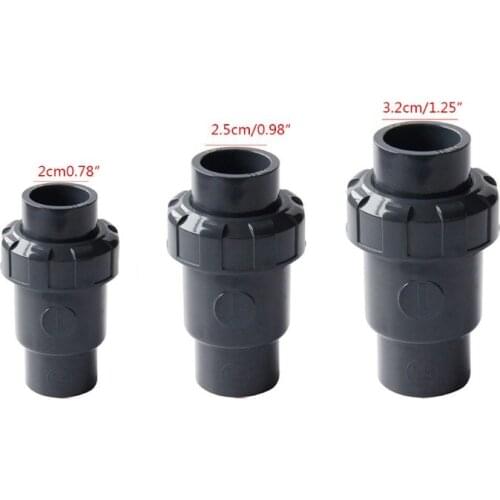 PVC pipe fittings check valve plumbing system fittings 20mm 25mm 32mm E7CB