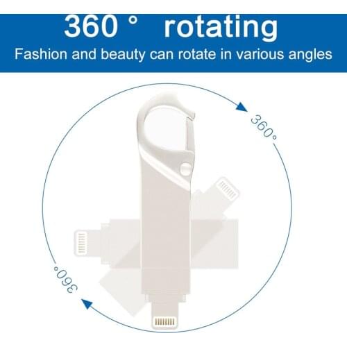 Pendrive 16GB 32GB OTG USB Flash Drive for iphone 12/11/X/9/8/7/6/5S 64GB 128GB 256GB usb 3.0 memory stick for lightning pc